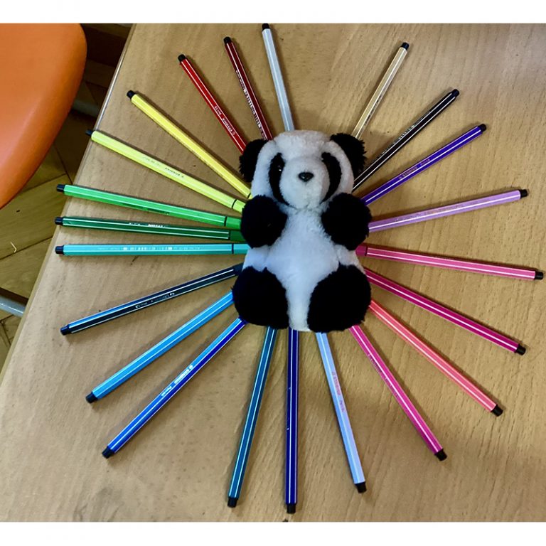 Shahin der bunte Pandakreis